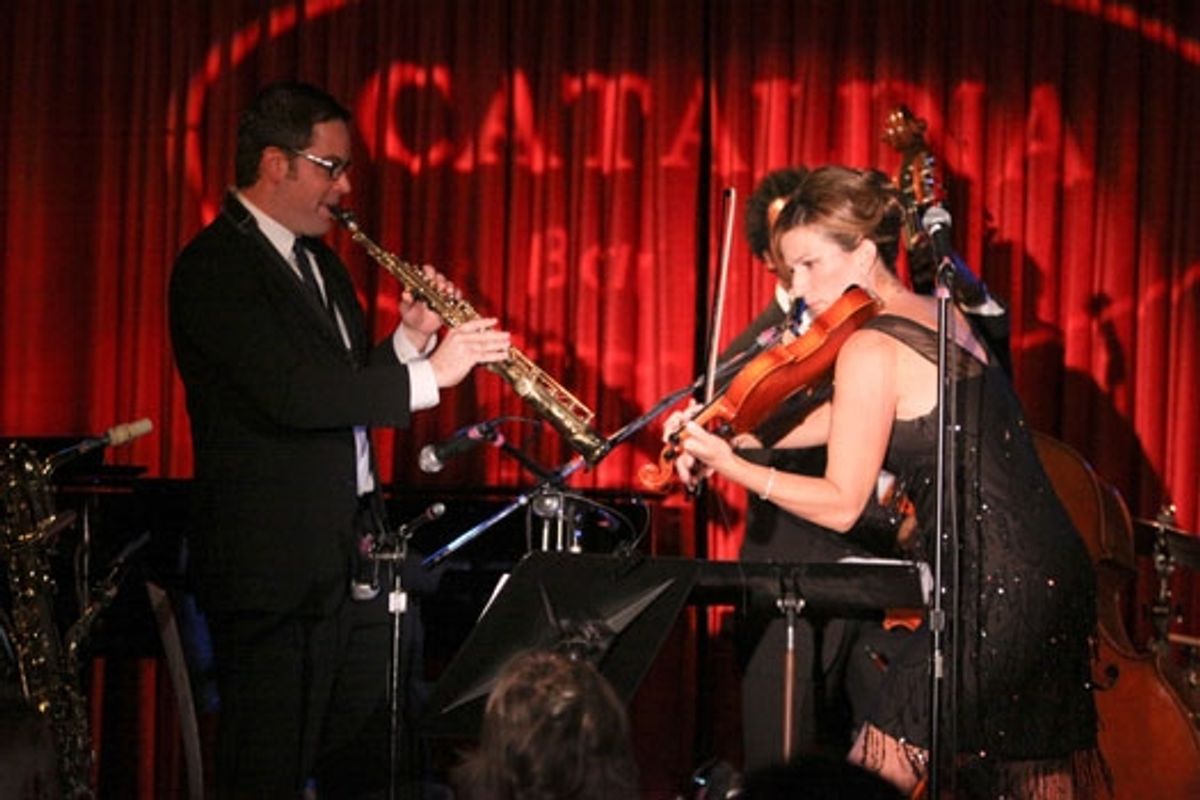 Ryan Shore and Ana Gasteyer perform at Catalina Jazz Club at 