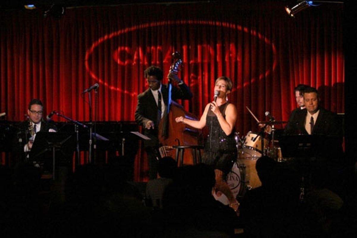 Ryan Shore, Edwin Lexington, Matt Dahlgren, Ana Gasteyer and Andy Sanesa perform at Catalina Jazz Club at 