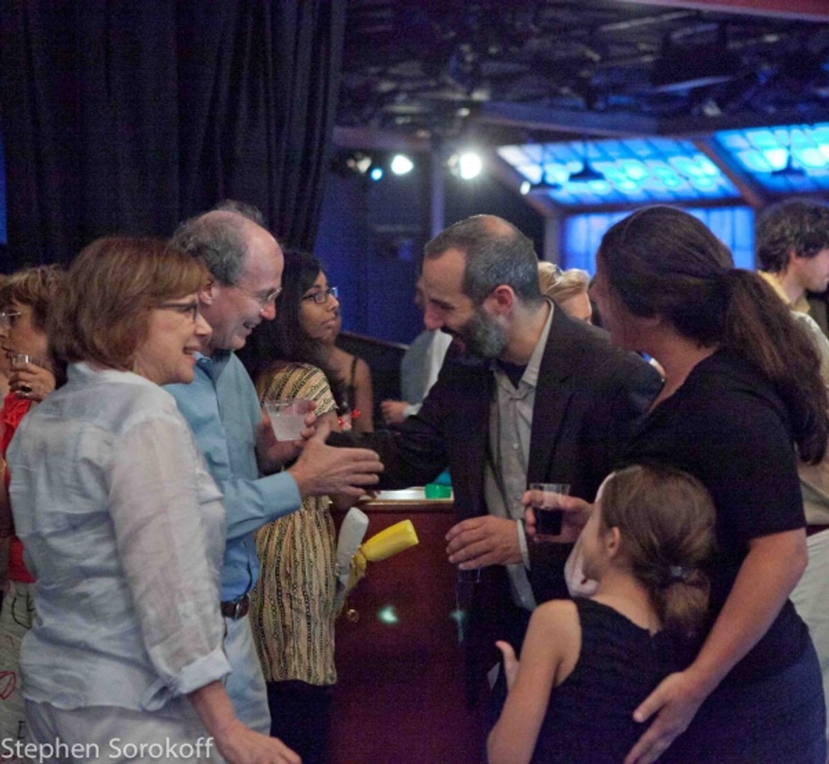 Julianne & Norman Boyd, Daniel Cantor & family at 