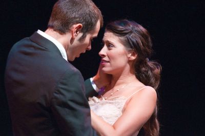 Miles Cooper as Allan, Amanda Kruger as Blanche Photo