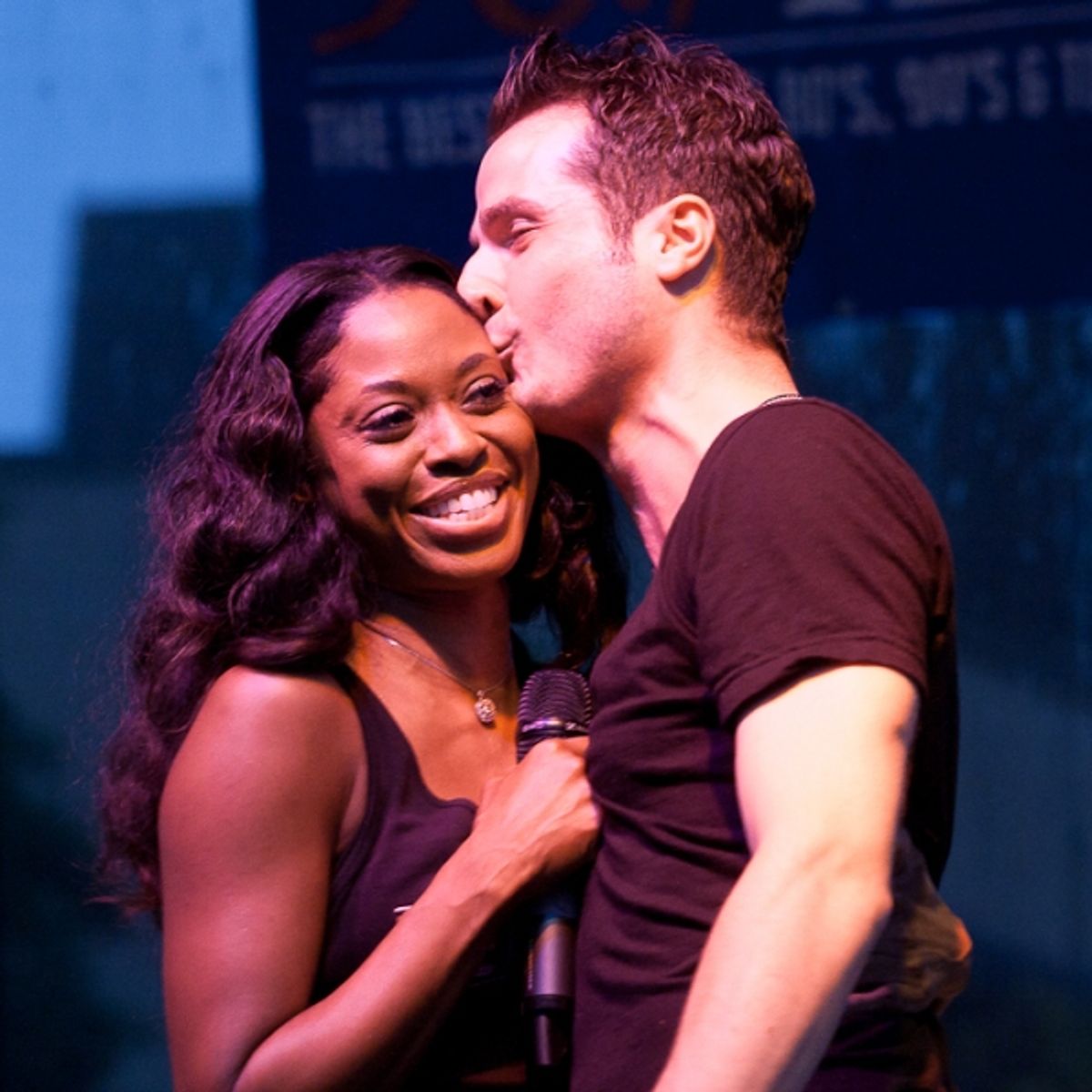 Felicia Boswell and Bryan Fenkart
 at 