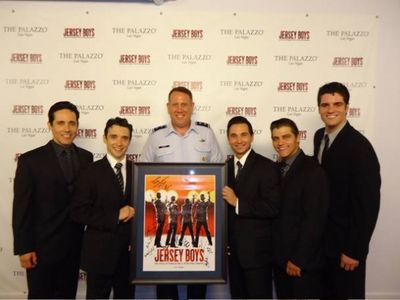  Jeff Leibow, Rick Faugno, Major General Bill Hyatt, Travis Cloer, Deven May, Peter S Photo