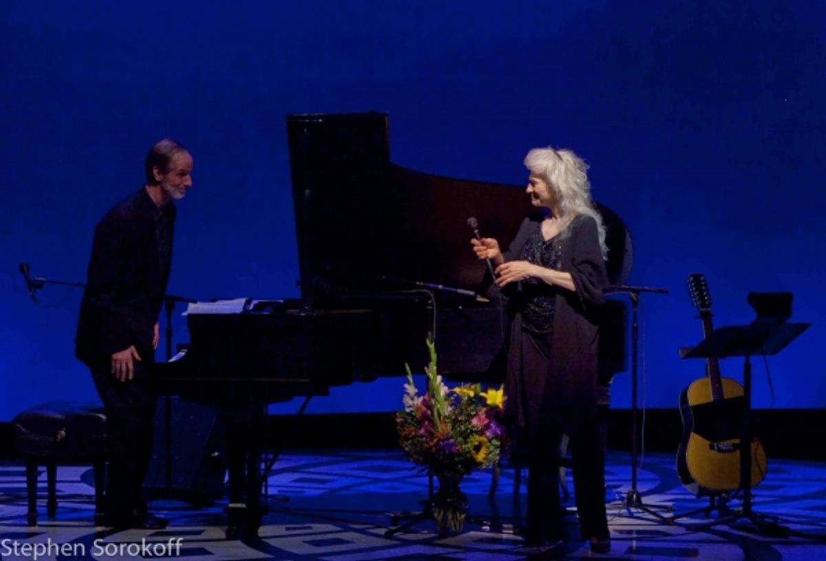 Russell Walden (Music Director) & Judy Collins at 