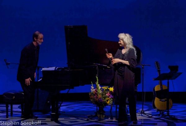 Russell Walden (Music Director) & Judy Collins Photo