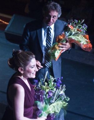 Deborah Grausman (and Producer of Broadway in the Berkshires) and Chip Zien @ BroadwayWorld Deborah Grausman (and Producer of Broadway in the Berkshires) and Chip Zien Photo