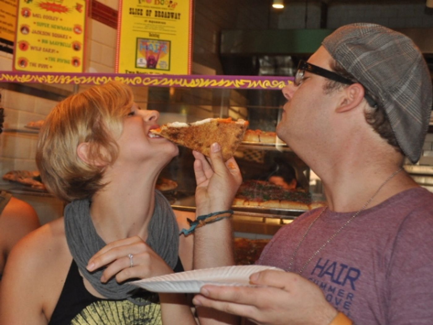 Photo Flash: Two Boots Honors HAIR with 'Summer of Love' Pizza  Image
