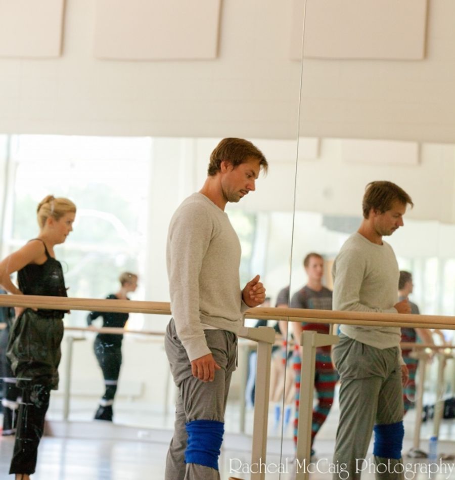 Photo Coverage: Cast of COME FLY AWAY in Rehearsal Image