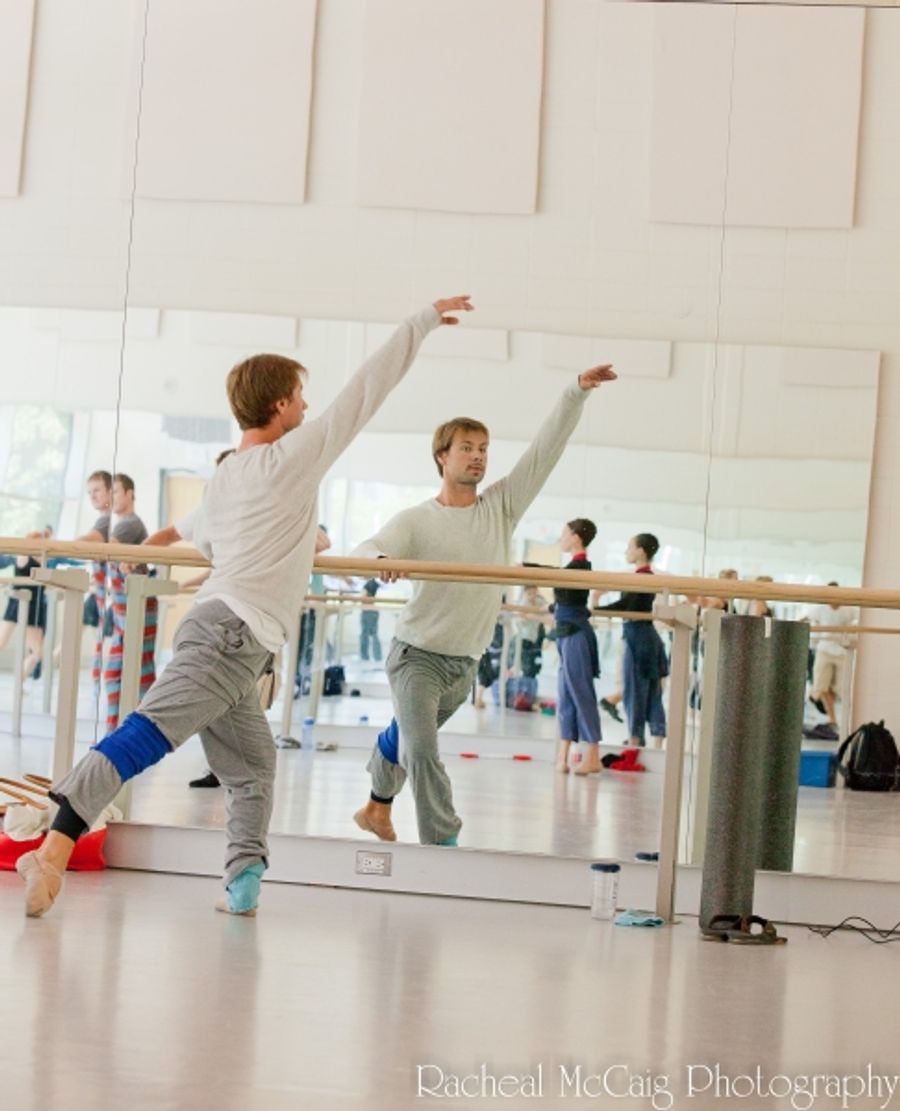 Photo Coverage: Cast of COME FLY AWAY in Rehearsal Image