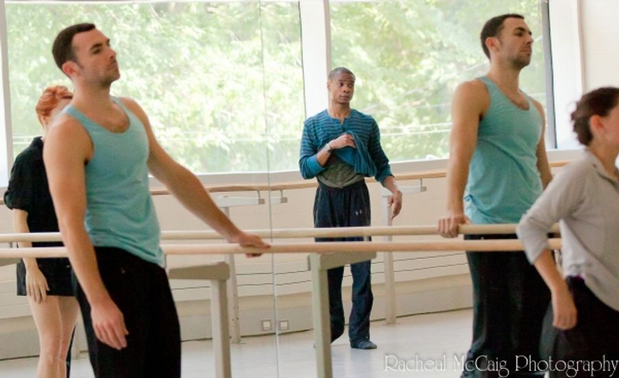 Photo Coverage: Cast of COME FLY AWAY in Rehearsal Image