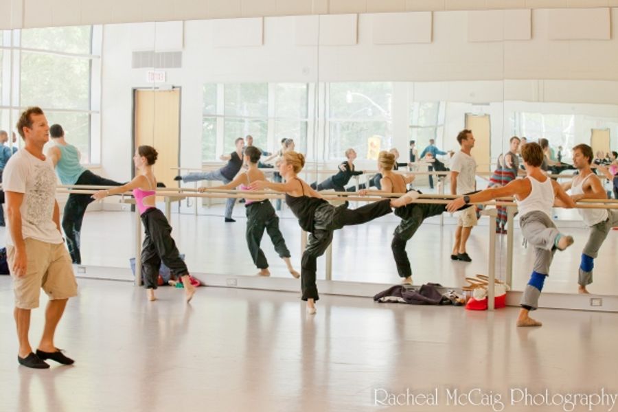 Photo Coverage: Cast of COME FLY AWAY in Rehearsal Image