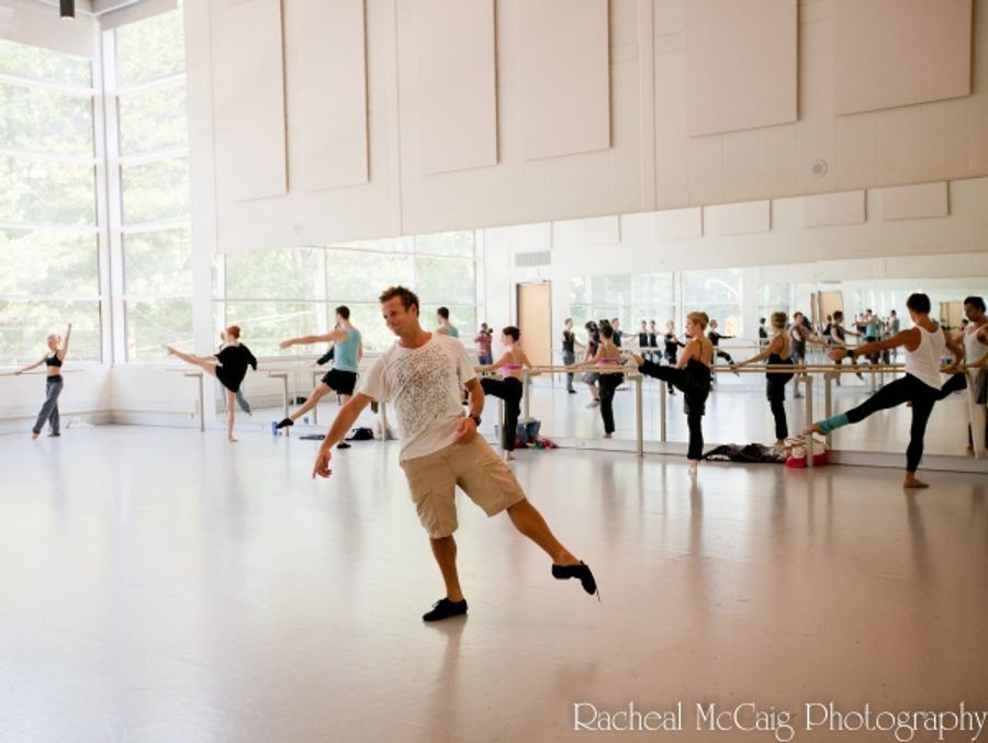 Photo Coverage: Cast of COME FLY AWAY in Rehearsal Image