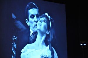 Barnabas and Maggie-Jonathan Frid and Kathryn Leigh Scott 1967 Photo