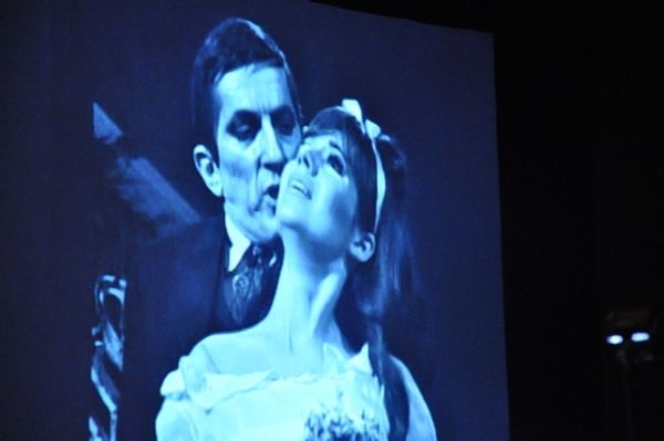 Barnabas and Maggie-Jonathan Frid and Kathryn Leigh Scott 1967 Photo