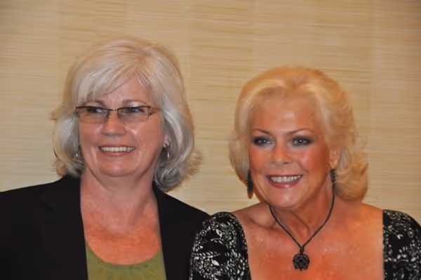 Sharon Smyth and Kathleen Cody (Hallie Stokes) Photo