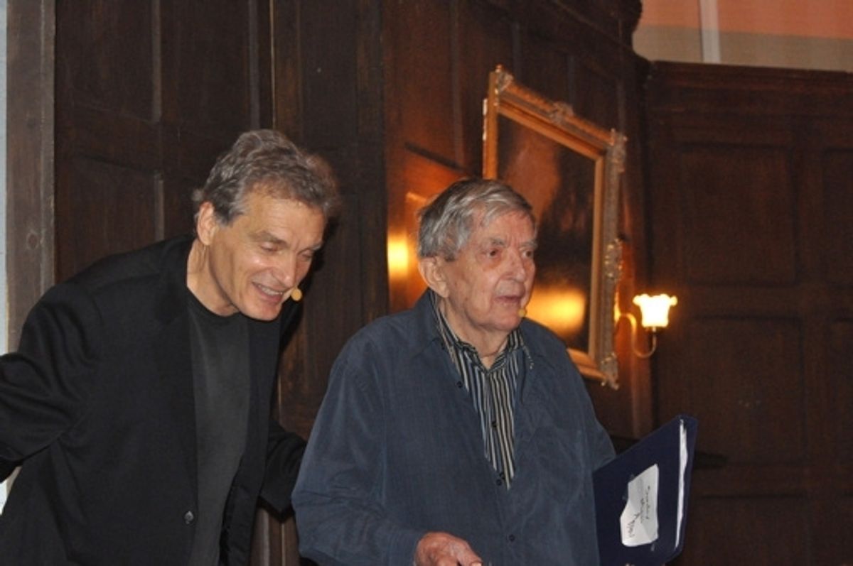 David Selby and Jonathan Frid at 