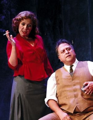 STANLEY TOWNSEND AND CAROLINE LONCQ Photo