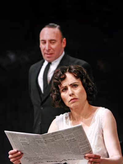 ANTONY SHER AND TARA FITZGERALD Photo