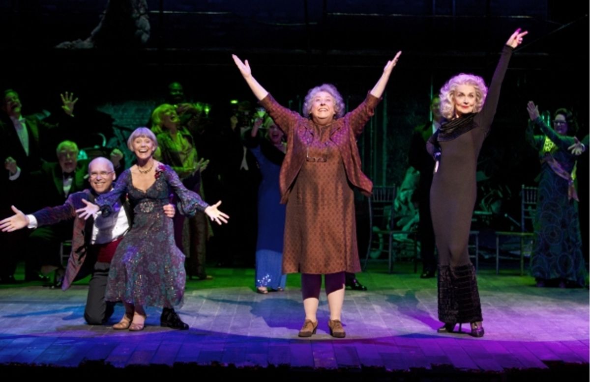 Don Correia, Susan Watson, Jayne Houdyshell and Mary Beth Peil at 