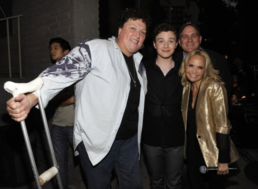 Photo Flash: GLEE Cast Attends Santa Monica Sing-A-Long Image
