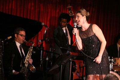 Ryan Shore, Edwin Lexington and Ana Gasteyer. Photo Credit: Tony DiMaio Photo