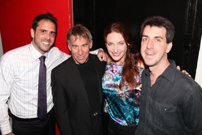 Scott Alan, Stephen Schwartz, Willemijn Verkaik and Jason Robert Brown. Photo Credit: Photo