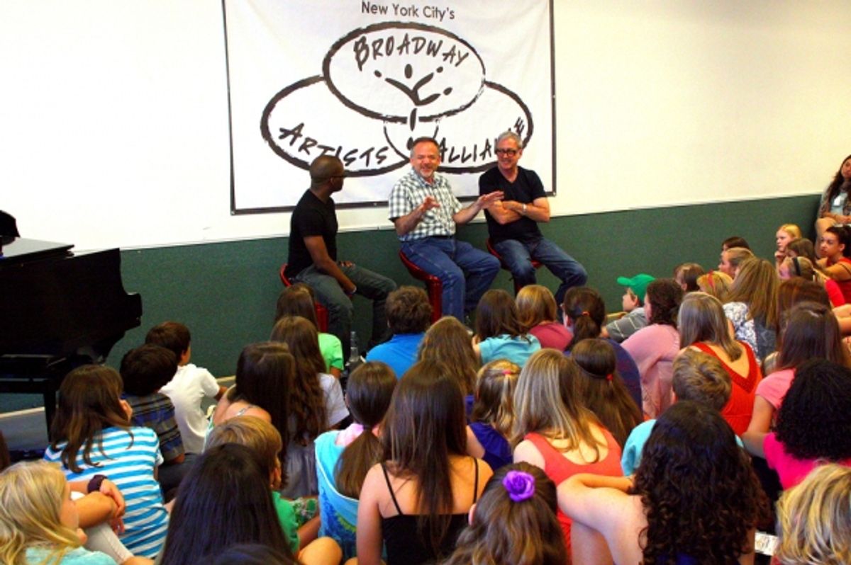 Marc Shaiman and Scott Wittman at Broadway Artists Alliance at 