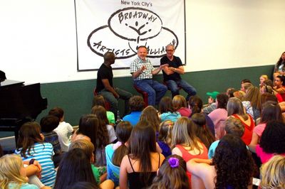 Marc Shaiman and Scott Wittman at Broadway Artists Alliance Photo