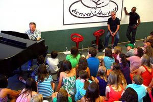 Marc Shaiman and Scott Wittman at Broadway Artists Alliance @ BroadwayWorld Marc Shaiman and Scott Wittman at Broadway Artists Alliance Photo