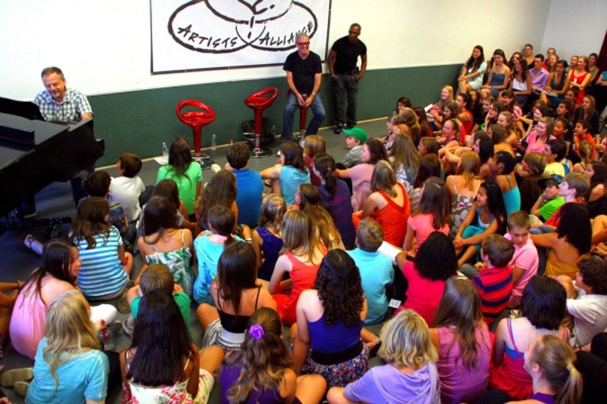 Marc Shaiman and Scott Wittman at Broadway Artists Alliance at 