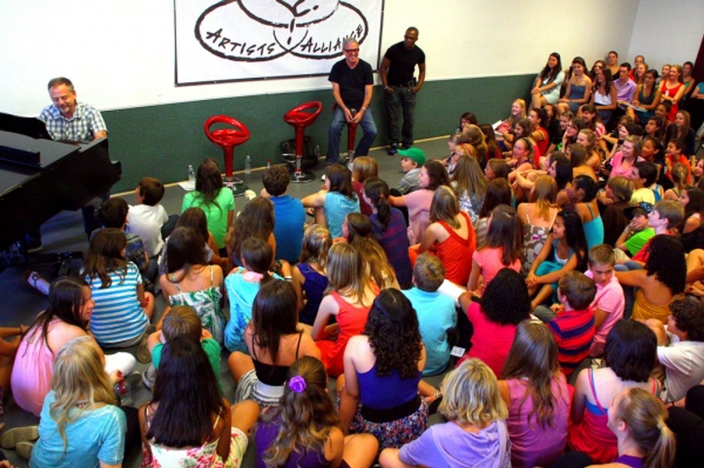 Photo Flash: Shaiman and Wittman Surprise Students at Broadway Artists Alliance 2011 Summer Session  Image