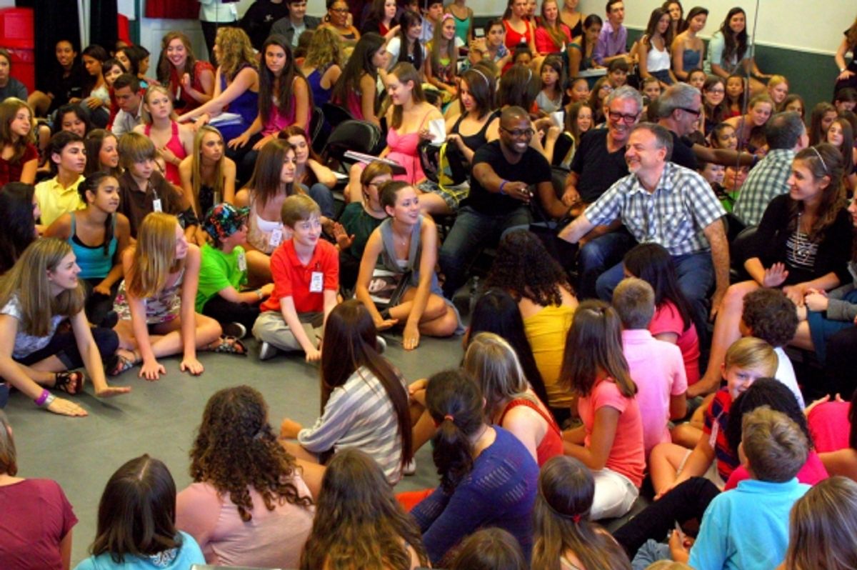  Marc Shaiman and Scott Wittman lead a master class at Broadway Artists Alliance at 