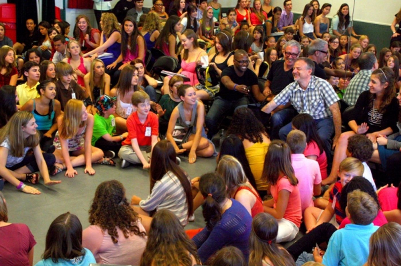 Photo Flash: Shaiman and Wittman Surprise Students at Broadway Artists Alliance 2011 Summer Session  Image