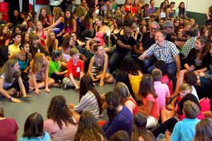 Marc Shaiman and Scott Wittman lead a master class at Broadway Artists Alliance @ BroadwayWorld Marc Shaiman and Scott Wittman lead a master class at Broadway Artists Alliance Photo