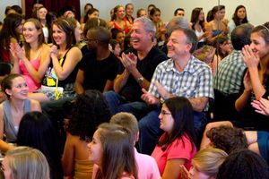 Marc Shaiman and Scott Wittman lead a master class at Broadway Artists Alliance @ BroadwayWorld Marc Shaiman and Scott Wittman lead a master class at Broadway Artists Alliance Photo