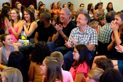  Marc Shaiman and Scott Wittman lead a master class at Broadway Artists Alliance Photo