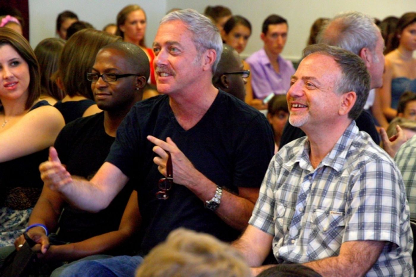 Photo Flash: Shaiman and Wittman Surprise Students at Broadway Artists Alliance 2011 Summer Session  Image