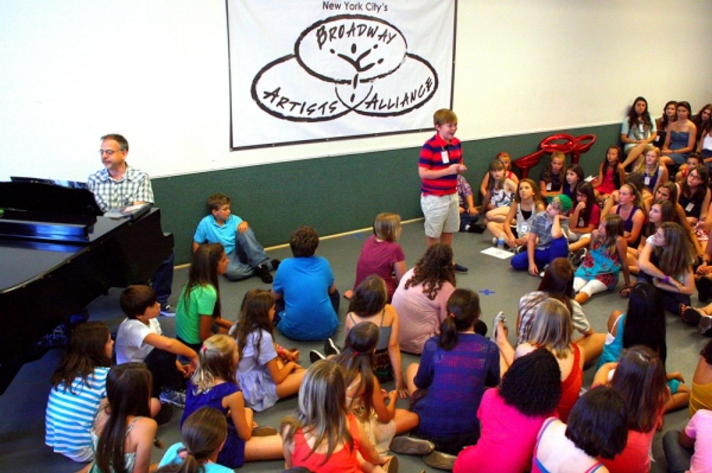 Photo Flash: Shaiman and Wittman Surprise Students at Broadway Artists Alliance 2011 Summer Session  Image