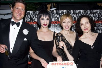 Christopher Sieber, Nikka Graff Lanzarone, Charlotte d'Amboise & Bebe Neuwirth Photo