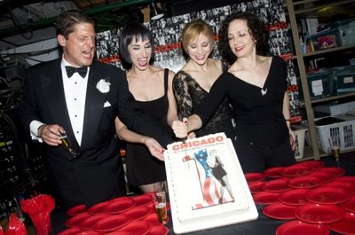 Christopher Sieber, Nikka Graff Lanzarone, Charlotte d'Amboise & Bebe Neuwirth Photo