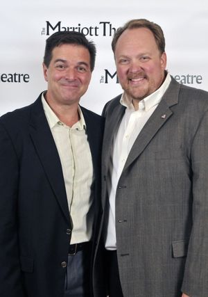 Bernie Yvon and Michael Aaron Lindner @ BroadwayWorld Bernie Yvon and Michael Aaron Lindner Photo