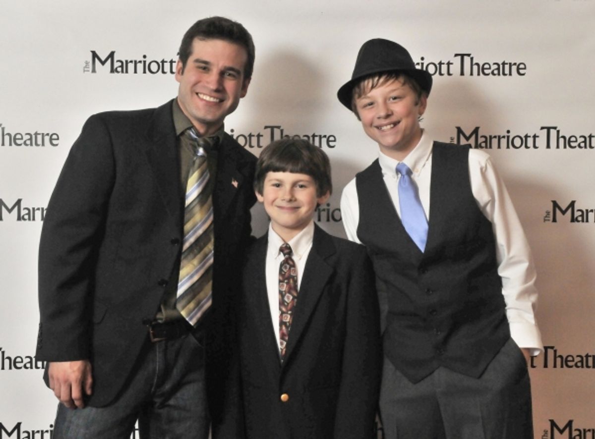 Jameson Cooper, Johnny Rabe and Zachary Keller at 