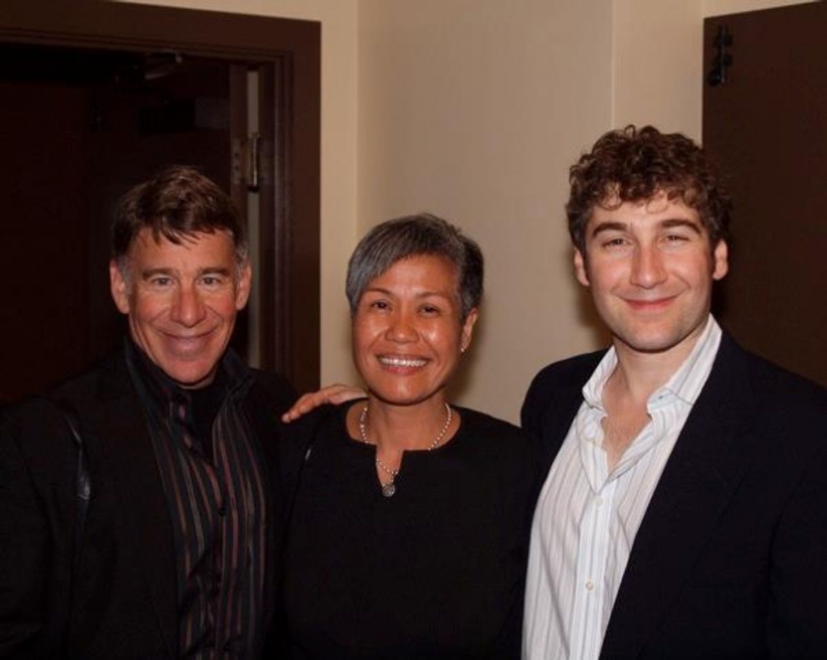 Stephen Schwartz, Lily Lim, Scott Schwartz
 at 