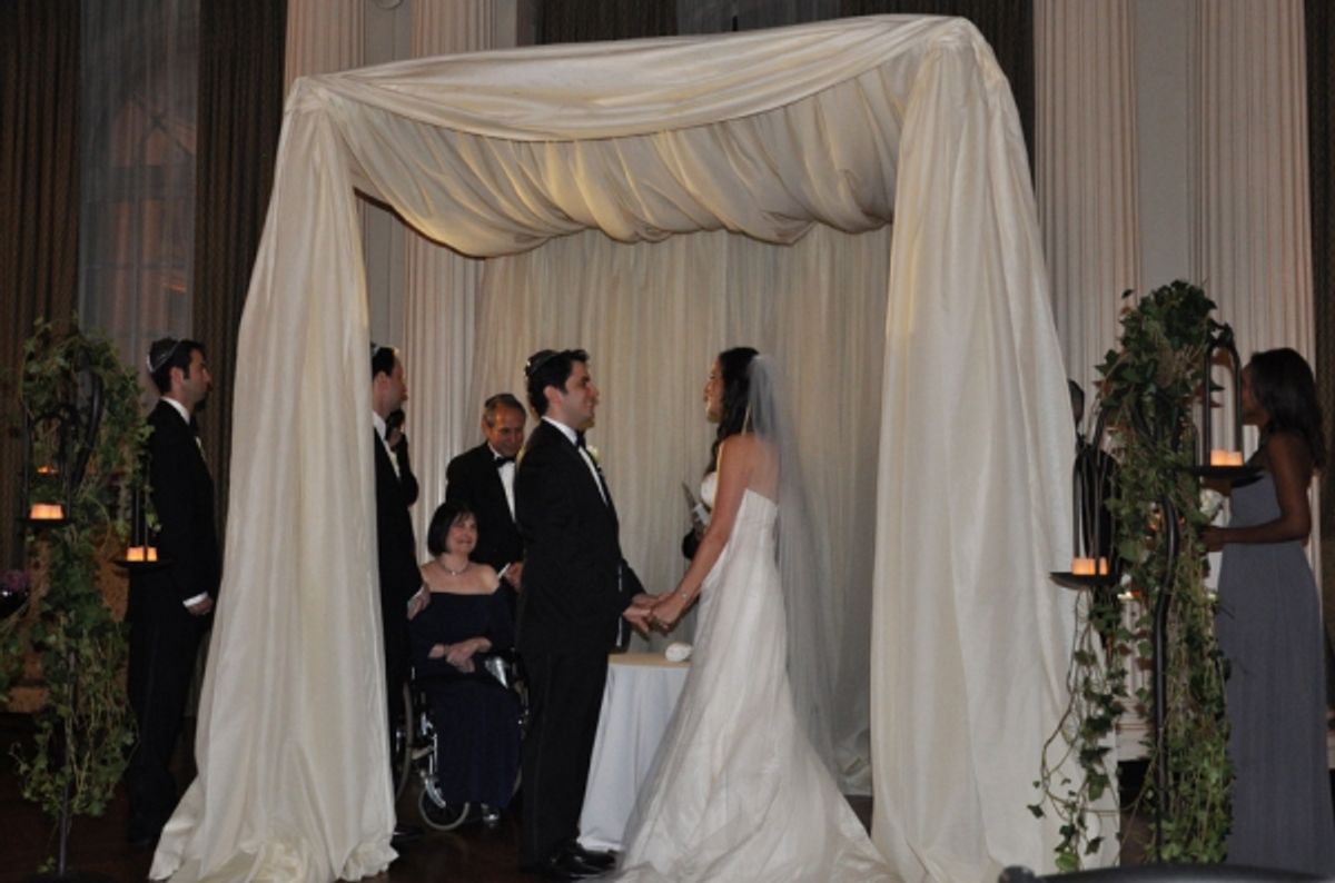 BroadwayWorld Writers & Staff Congratulate Diamond/Rosen Nuptials: Robert Diamond and Jennifer Diamond at 