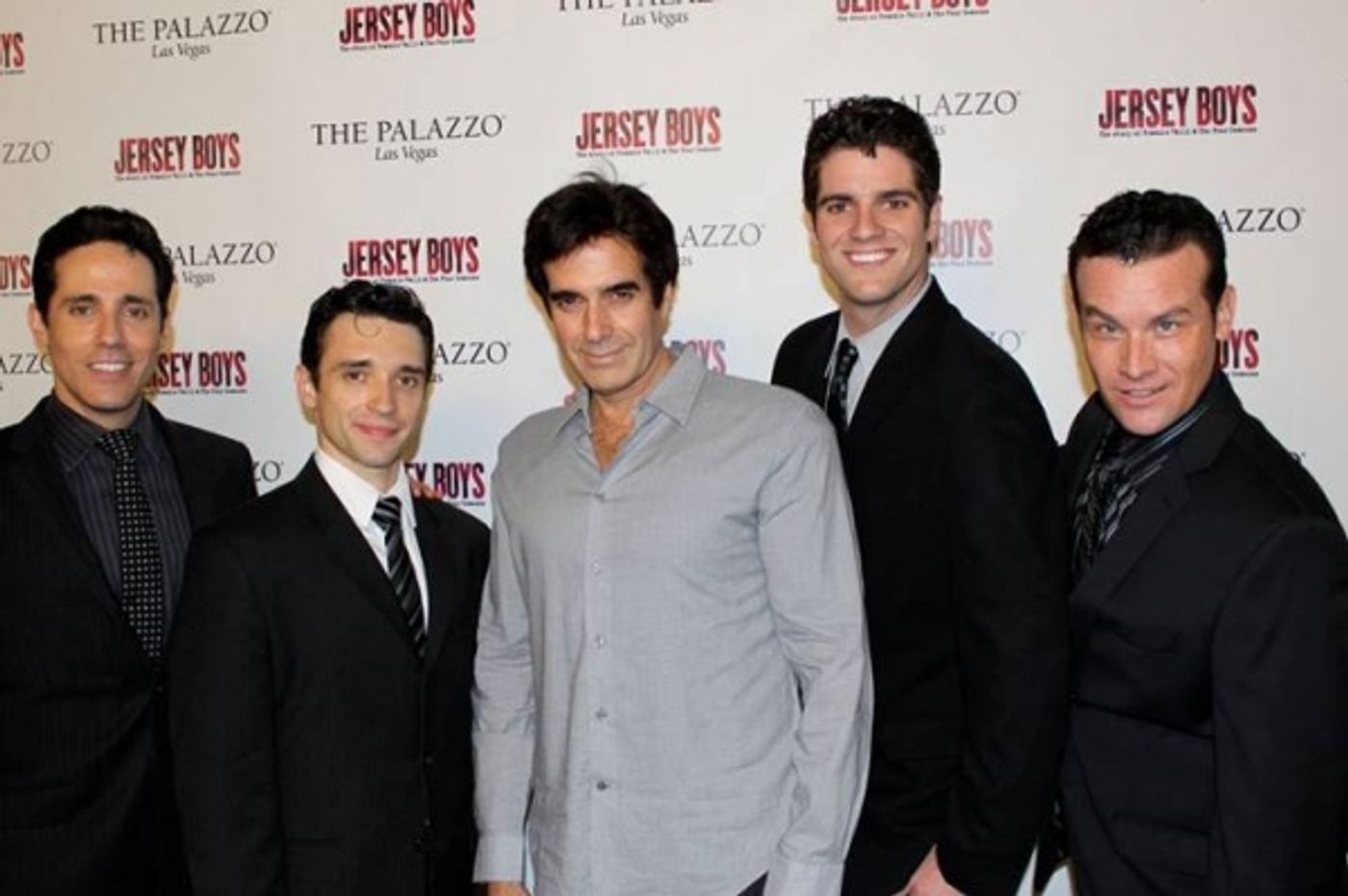 Photo Flash: David Copperfield Visits Vegas JERSEY BOYS  Image