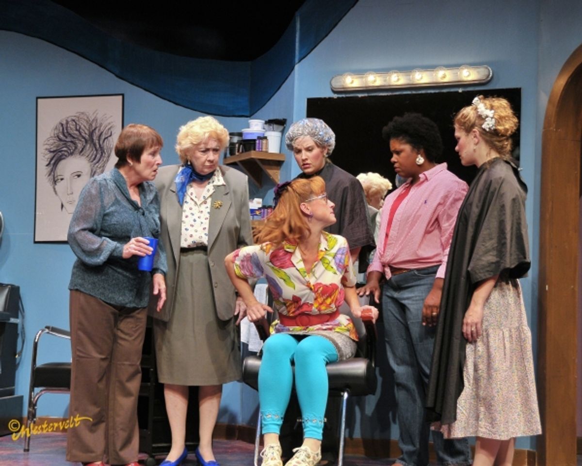 Ilona Dulaski, Faith Potts, Dana Colagiovanni, Tracey Copeland Halter, Emelie Faith Thompson, and seated Sarah Melinda at 