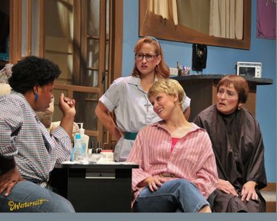 Tracey Copeland Halter (seated), Sarah Melinda, Ilona Dulaski and seated Emelie Faith Photo