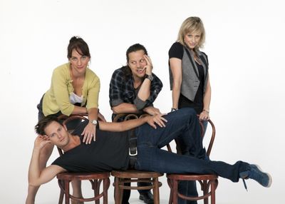 Laura Shoop, Jason Wooten, Nadine Isenegge and Andrew Call Photo