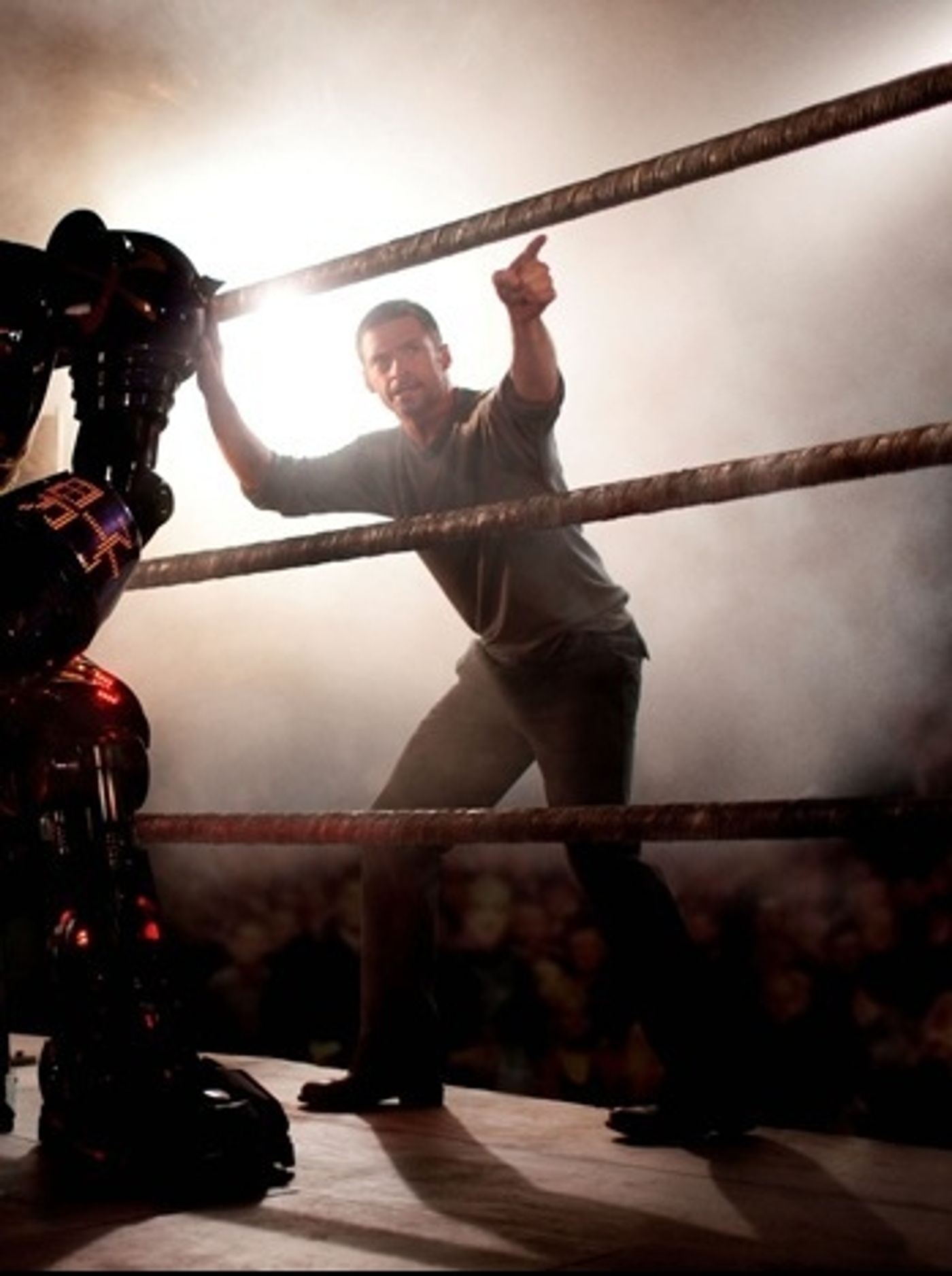 Photo Flash: New Hugh Jackman Posters for REAL STEEL Flick Released!  Image