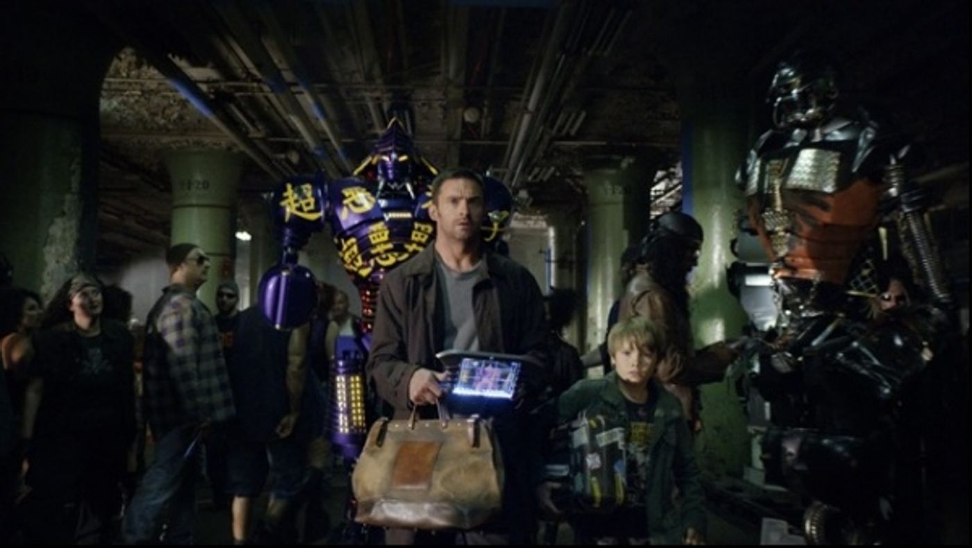 Photo Flash: New Hugh Jackman Posters for REAL STEEL Flick Released!  Image