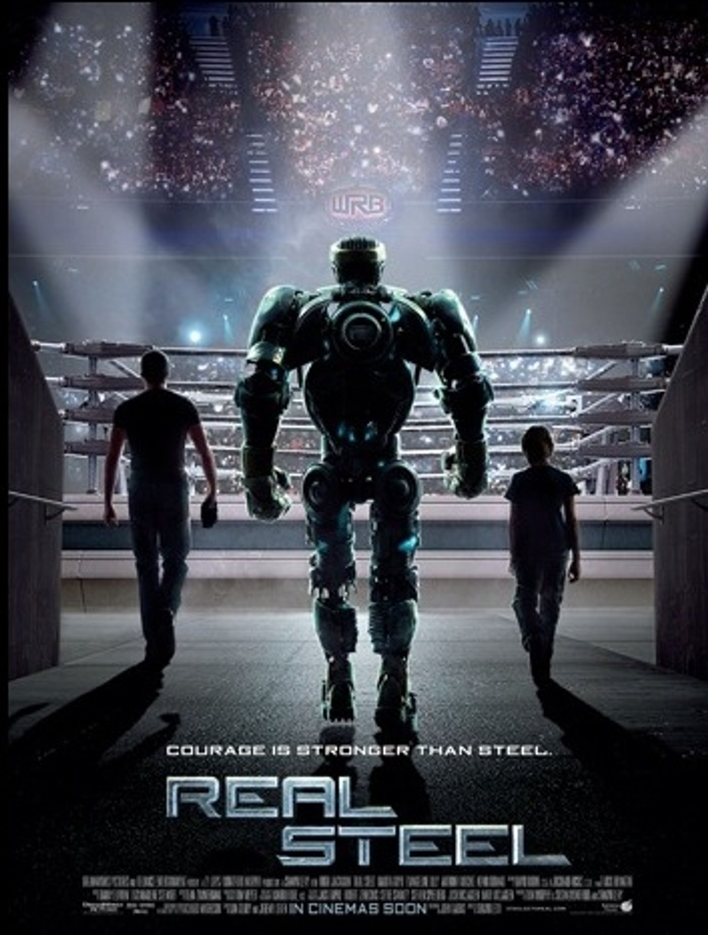 Photo Flash: New Hugh Jackman Posters for REAL STEEL Flick Released!  Image
